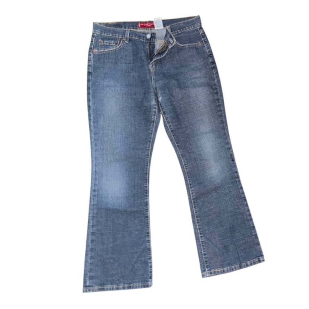 VTG y2k Levi’s 515 bootcut medium wash LOW RISE‎ size 12 petite